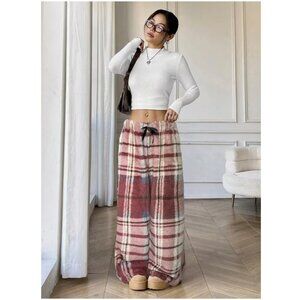 Women's Winter Warm Fuzzy Plush Pants